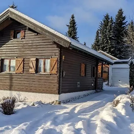 Ferienhaus-Blockhuette Im Fichtelgebirge - Nagler See 2 Km Nagel Exterior photo