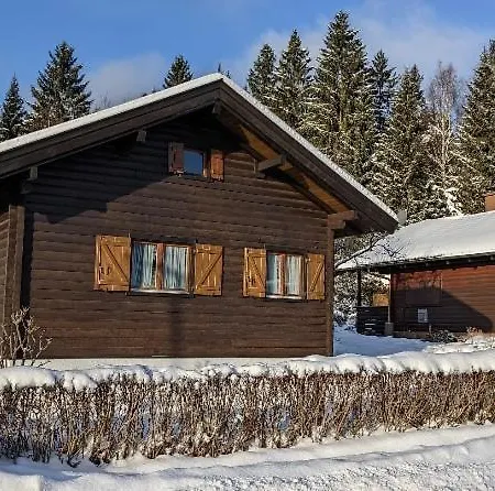 Ferienhaus-Blockhuette Im Fichtelgebirge - Nagler See 2 Km Nagel Exterior photo