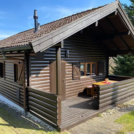 Ferienhaus-Blockhuette Im Fichtelgebirge - Nagler See 2 Km Nagel Exterior photo
